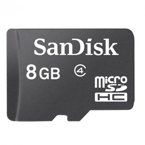 Карта памяти microSD SanDisk 8 Gb 4 Class t0008 фото