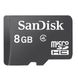 Карта пам'яті microSD SanDisk 8 Gb 4 Class t0008 фото 2