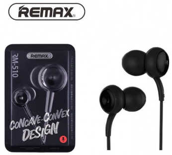 Вакуумні навушники Remax RM-510 Чорні RMXRM510B фото
