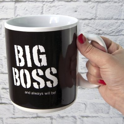Кухоль Гігант Big Boss (1 л) ABC 1905398814 фото