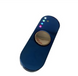 USB зажигалка-спинер с подсветкой электронная спиральная LIGHTER VIP Club Spin Light H Синяя LVCSPNLHBL фото 1