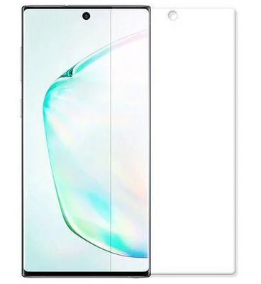 Гідрогелева захисна плівка на Samsung Galaxy Note 10 на весь екран прозора PLENKAGGSMSNGN10 фото