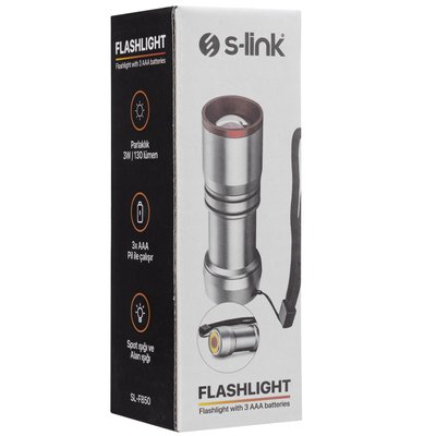 S-link SL-F850 2W COB 3 W Led Battery Light Регульований світлодіодний ліхтарик ABC 1708678244 фото