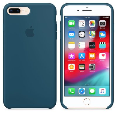 Чохол-накладка S-case для Apple iPhone 7 Plus/8 Plus Синій SCIPHONE7P8PSIN фото