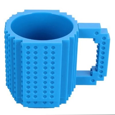 Кружка Lego фигурная чашка ABC синяя 1488532705 фото