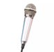 Мини микрофон 3,5 мм Clip ABC с выходом для наушников серебро RMXRLLF31 фото 1