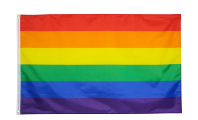 Прапор ЛГБТ Райдужний ABC (90*150 см) 1545989096 фото