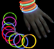 Неонові браслети Glow ABC 100 штук, що світяться GLOWABC50PTS фото 2
