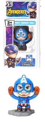 Капітан Америка, змінюється вираз обличчя, у коробці ABC 1830704999 фото