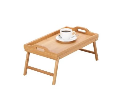Столик для сніданку Supretto бамбуковий 2129896651 фото
