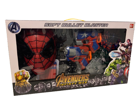 Ігровий набір Людина павук зі зброєю і акссесуарами Avenger Месники 00-0258 фото