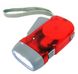 Фонарик ручной светодиодный с аккумулятором с динамо машиной Watton WT-092 красный 1726876723 фото 5