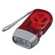 Ліхтарик ручний світлодіодний з акумулятором із динамомашиною Watton WT-092 червоний 1726876723 фото 3