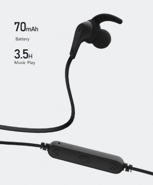 Bluetooth-навушники Remax RB-S25 Wireless Sports Чорні RMXRBS25B фото