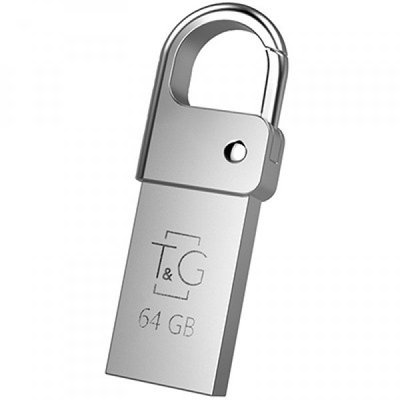 USB флешка с карабиномFlash Drive 64Gb T&G Metal series 64G original TGMSTG11064G фото