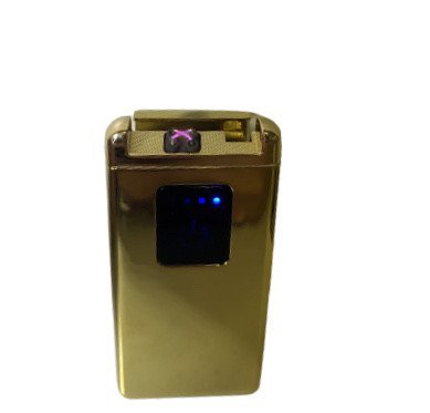 USB-запальничка електроімпульсна LIGHTER VIP Club+ золота Z002 фото
