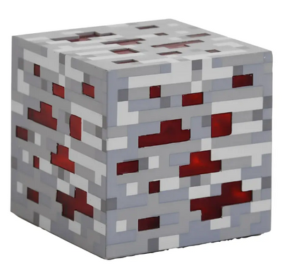 Ночник Майнкрафт Jinx Minecraft Redstone 7.5 см с батарейками ABC 1791826783 фото