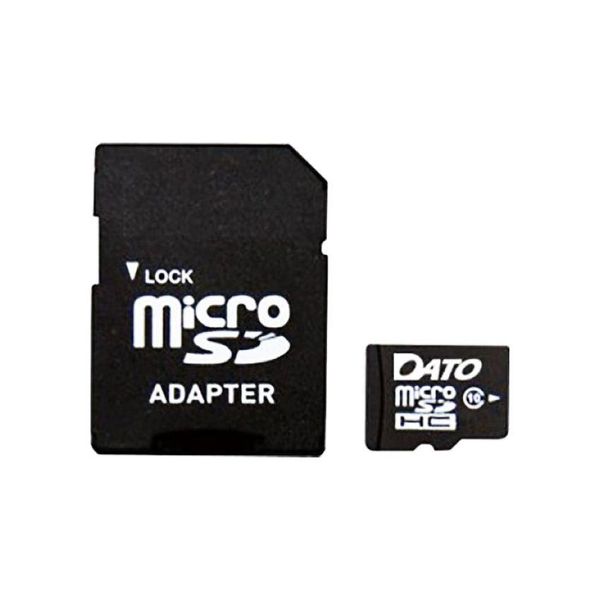 Картка пам'яті DATO 32 GB microSDHC Class 10 UHS-I + SD adapter SDTG32 фото