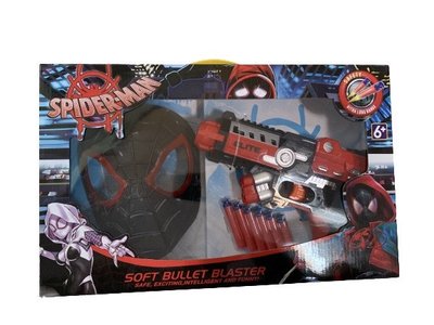 Игровой набор Человек паук Майл Моралес с оружием (маска+бластер) ABC 00-0190 фото