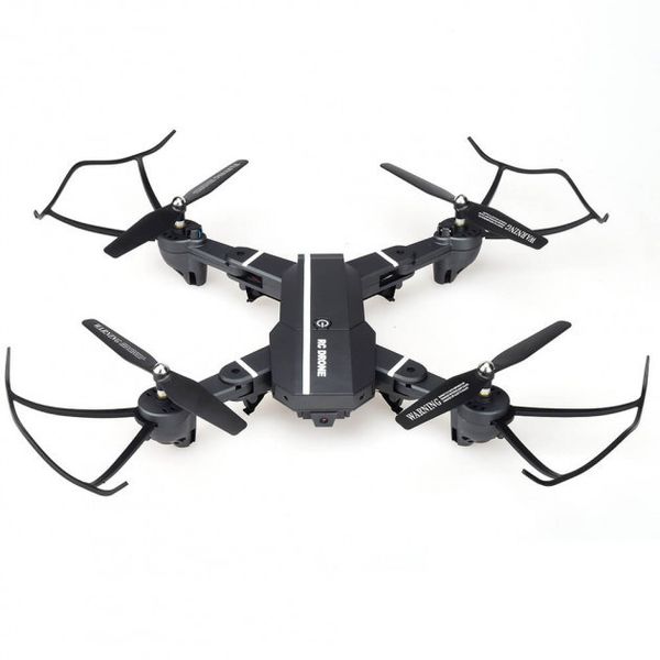 Квадрокоптер дрон c WIFI HD камерой Phantom RC Drone 8807W черный PHNTMX5B фото