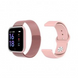 Smart Bracelet T80 Lemfo+браслета фітнес-трекер рожевий d20 pink фото 3
