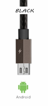 Кабель в металлической оплетке Micro-USB Remax Gefon Series RC-110m Черный RMXGFNMUB фото