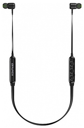 Навушники AWEI G30BL Bluetooth Sport Earphones Чорні AWEIG30BL фото