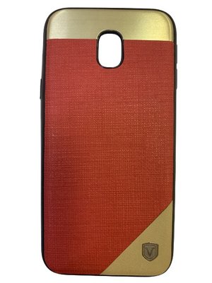 Захисний чохол-накладка Top-V для Samsung J330 Червоно-золотистий TOPVSMSNGJ330RG фото
