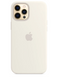 Чохол для Apple iPhone 12 Pro Max Silicone Case MagSafe білий SCMSIPH12PROMAXW фото 1