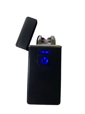 USB запальничка електроімпульсна LIGHTER VIP X25 чорна Z004 фото
