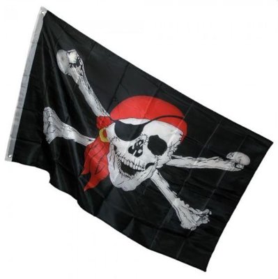 Флаг пиратский Огромный Веселый Роджер ABC FP-0080 фото