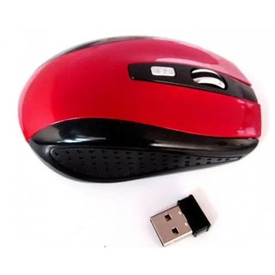 Безпровідна мишка G-109 - комп'ютерна миша оптична Червона 1682592056 фото