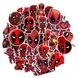 Величезний набір вінілових наклейок Дідпул Deadpool 3 (50 шт.) ABC 1686255431 фото