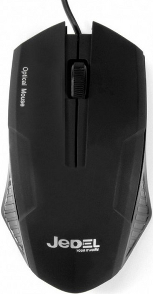 Дротова комп'ютерна миша Jedel M61 Чорна JDLM61B фото