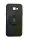 Захисний чохол-накладка з селфі кільцем і металевою пластиною iFace на Samsung Galaxy SM-A720 Чорний IFACESMSNGA720B фото 1