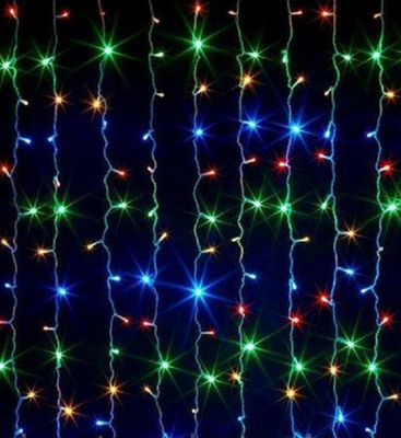 Гірлянда новорічна штора Digital Light Series ABC 1.5X1.5м GIRLYANDANGSHTORDLSABC фото