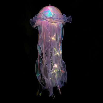 Нічник-світильник Медуза лампа 55 см ABC пурпуровий 1868738919 фото
