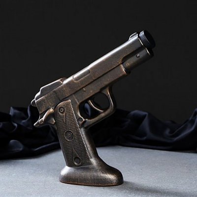 Керамічна фляга — "пістолет" + 3 чарки ABC 1882896257 фото
