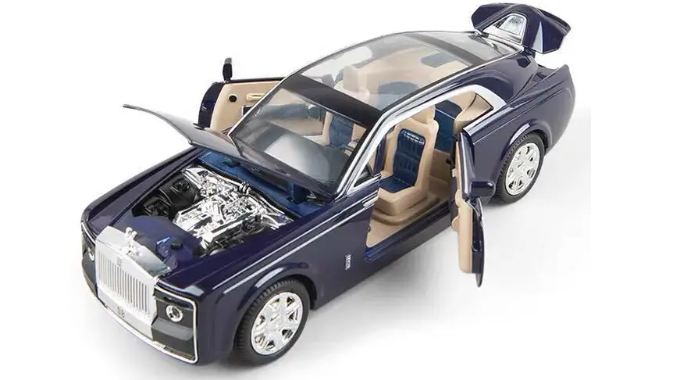 Металева машинка Rolls Royce Coupe масштаб 1:24 ABC 1757694628 фото