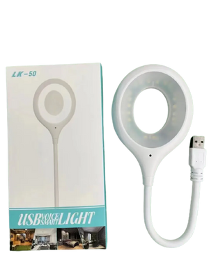 Гнучка кільцева Led лампа світильник USB LK-50 1,5 Вт 1747841285 фото