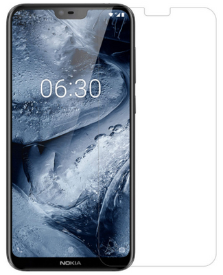 Гидрогелевая защитная пленка на Nokia X6 на весь экран прозрачная PLENKAGGNOKIAX6 фото