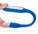 Гнучка мінілампа USB LED ABC синя USBLEDABCBL фото 1