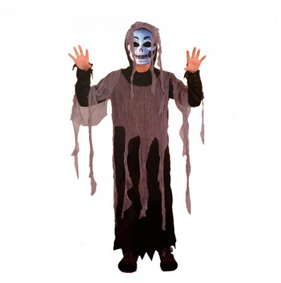 Детский карнавальный костюм Смерть призрак ABC (9-13 лет) DETSKKARNAVALKOSDEATHGABC фото