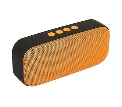 Bluetooth портативная колонка HDY-555 YCW оранжевая 1158606569 фото