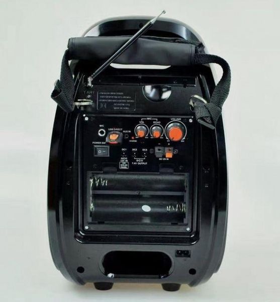 Портативна акустична система Golon RX-810BT Black GLNRX фото