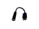Перехідник для навушників, гарнітури KIN KY-104A Type-C — AUX 3.5 мм mini-jack Чорний KINKY104AB фото 2