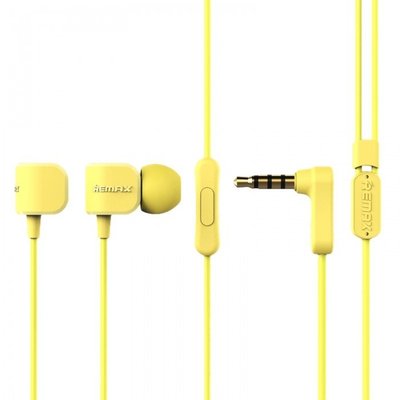 Навушники Remax RM-502 Earphone Жовтий RMXRM502Y фото