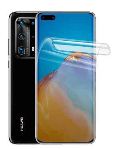 Гідрогелева захисна плівка на HUAWEI P40 Pro+ на весь екран прозора PLENKAGGHUAWEIP40PROP фото