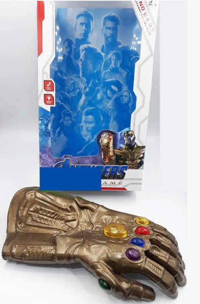 Перчатка Таноса резина ABC СВЕТ ЗВУК Мстители: Война Бесконечности T-0160 фото