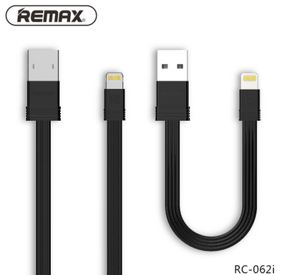 Комплект кабелів Remax Tengy Series RC-062i Lightning/Lightning 1 м/16 см Black RMXTNGRC062IB фото